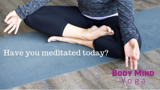 Have You Meditated Today?